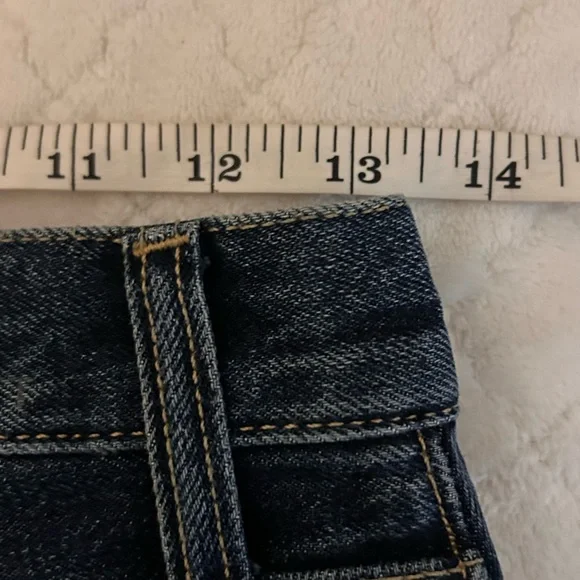 Current/Elliot Women’s Exposed Button Fly Vintage Ankle Raw Hem Jeans Size 25 Ankle & Cropped